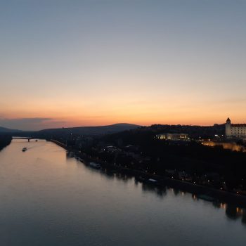 Het uitzicht vanuit de UFO toren